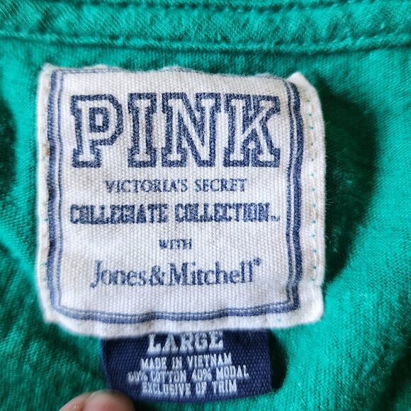 Pink Victoria Secret Michigan State Graphic Tee Size Large - Picture 6 of 6